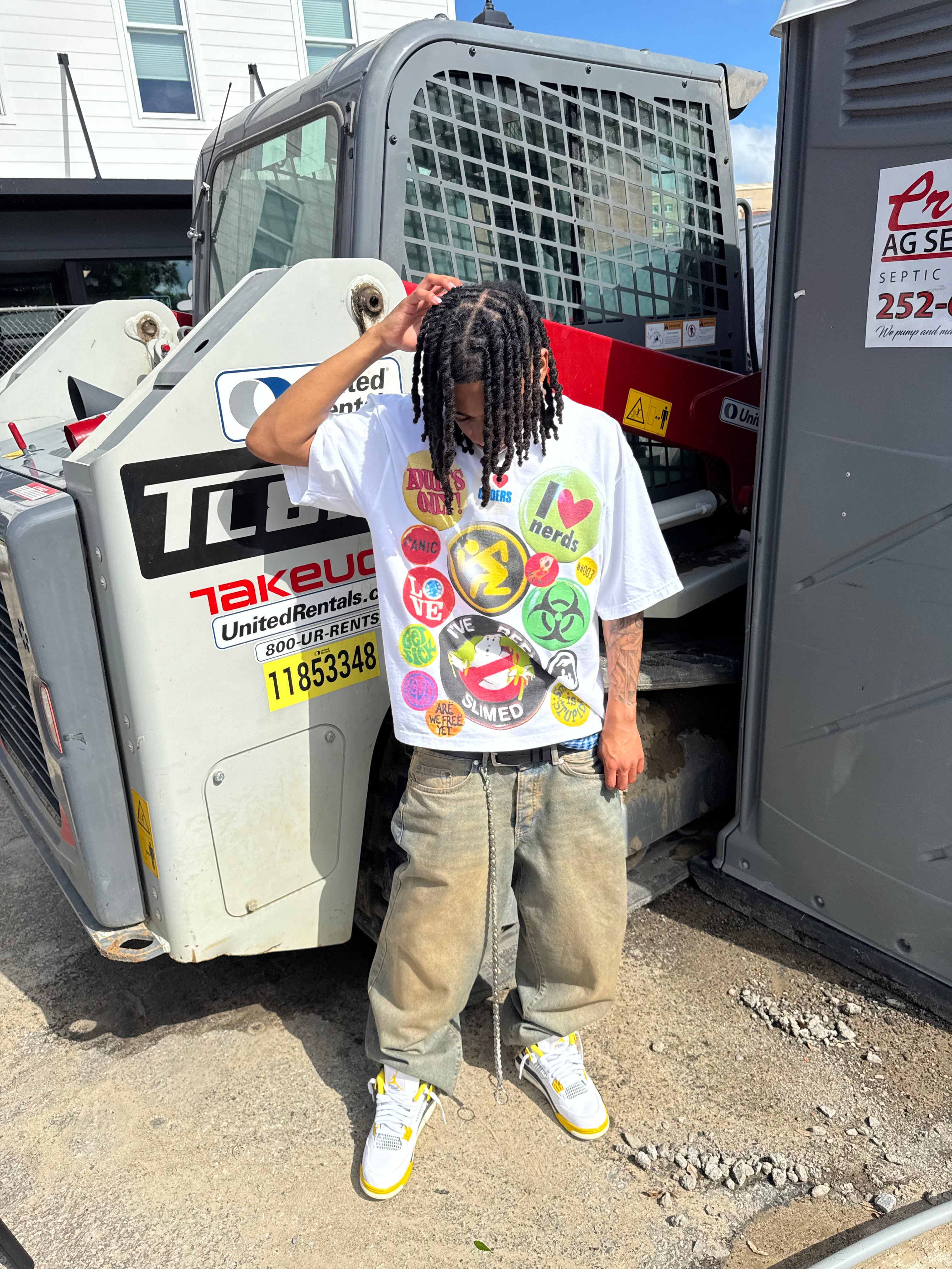 IVE BEEN $LIMED TEE WHITE