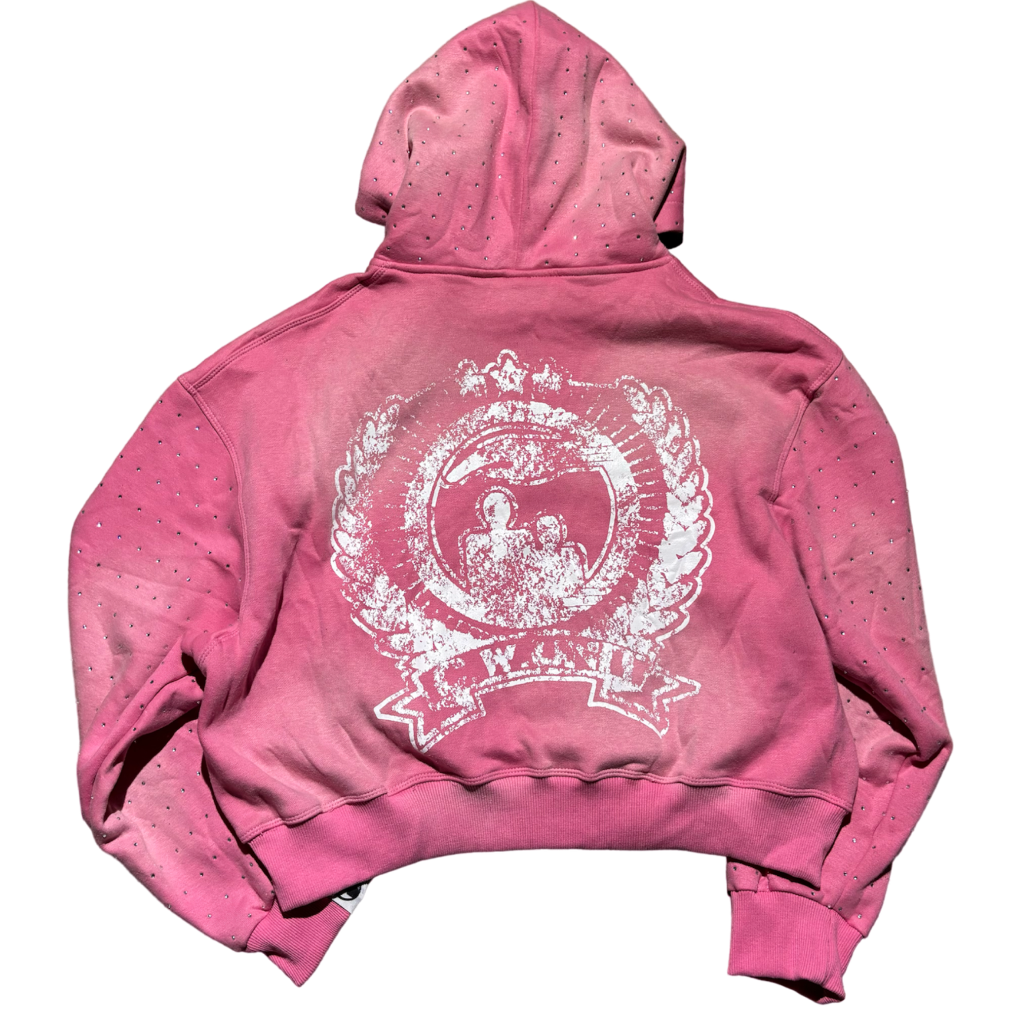 C.W. UNIT RHINESTONE ZIP-UP (LEMONADE)