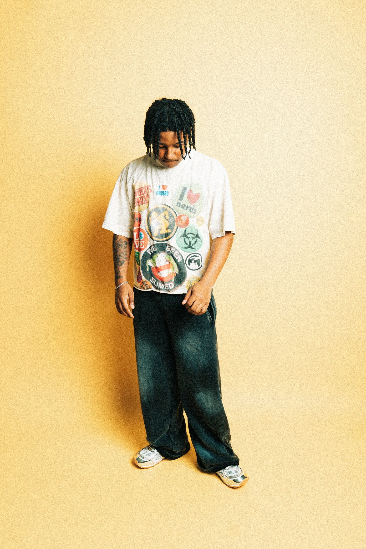 IVE BEEN $LIMED TEE OFF-WHITE